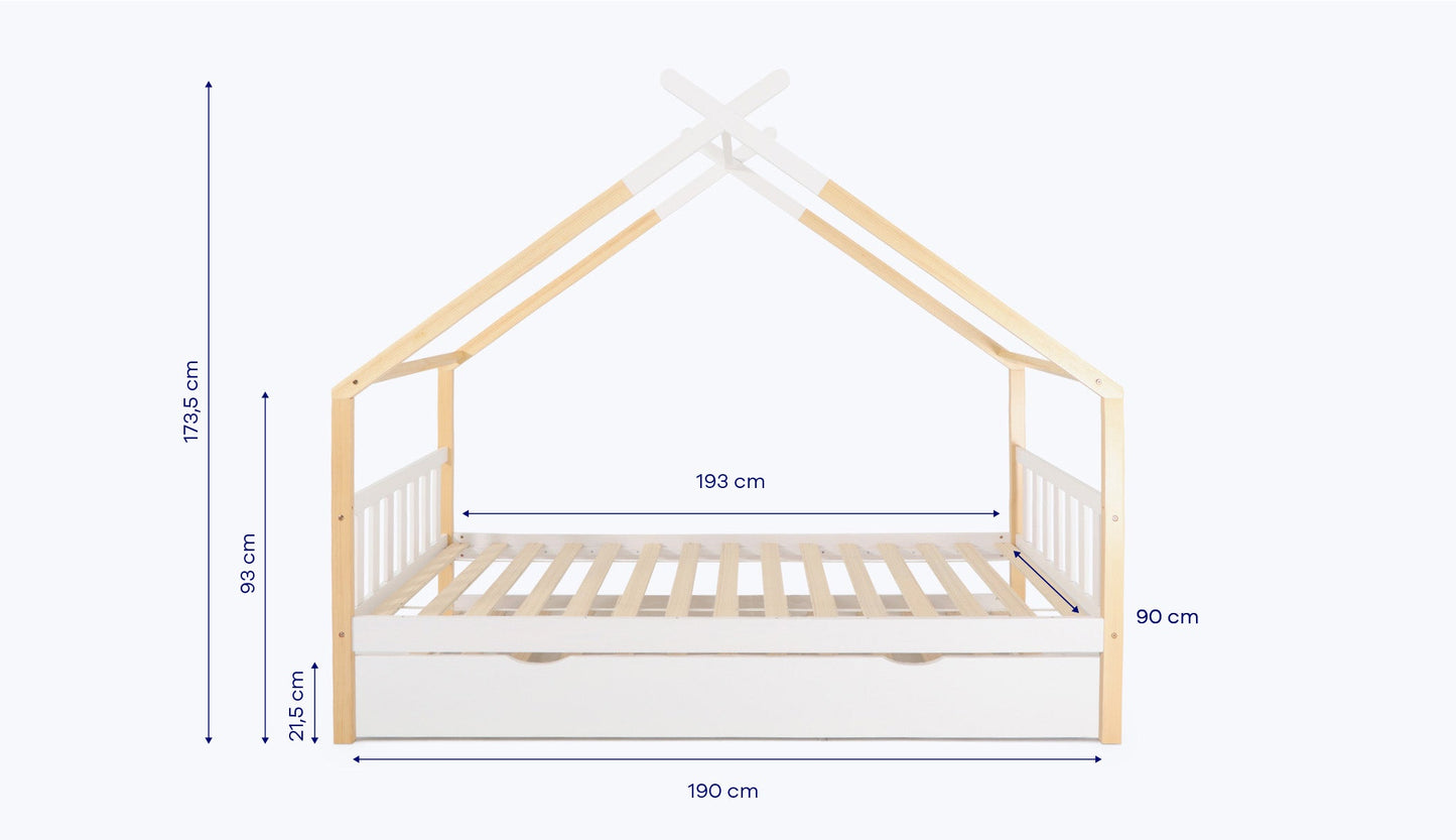 Cama encaixável