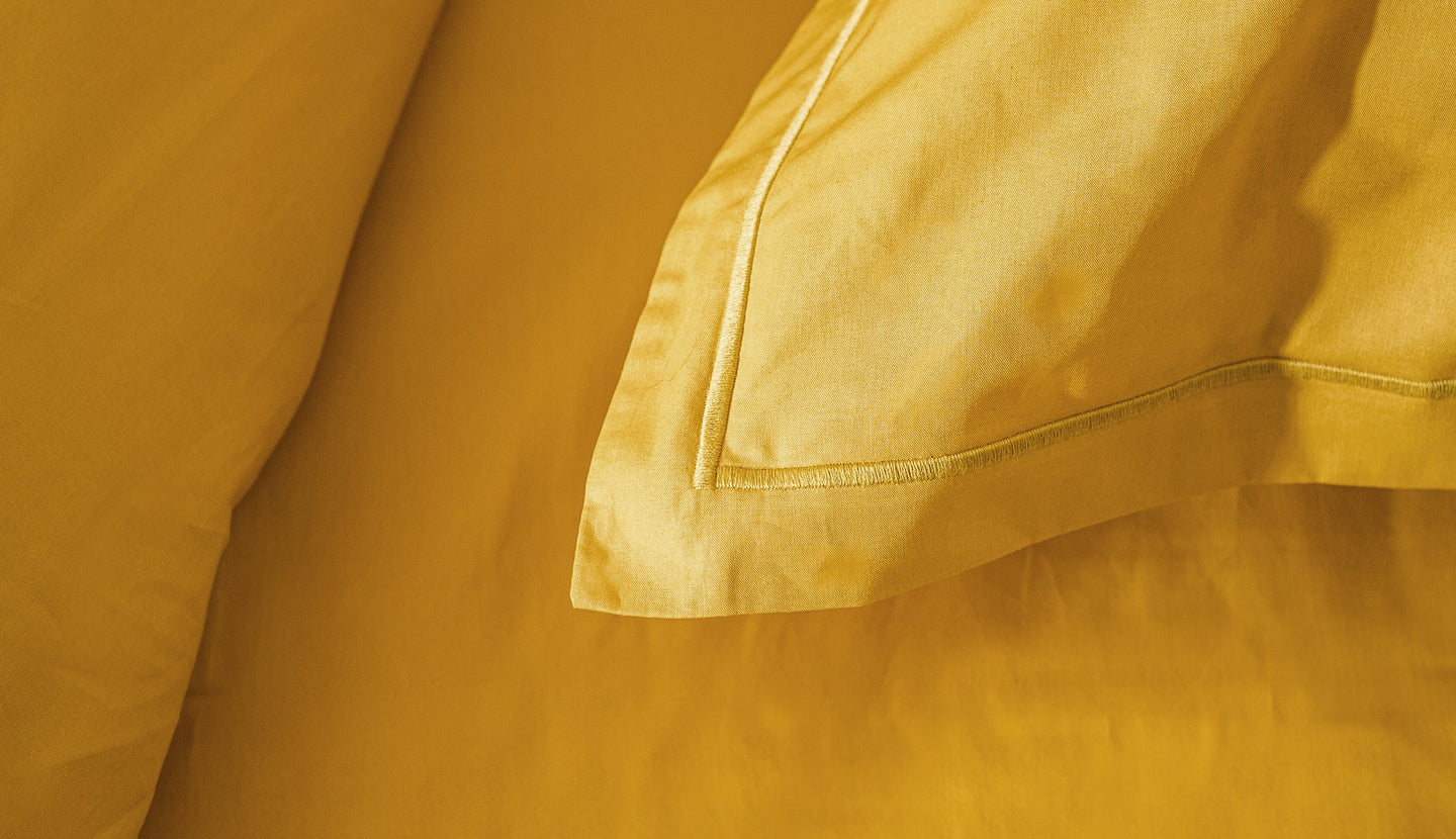 Roupa de cama em percal de algodão