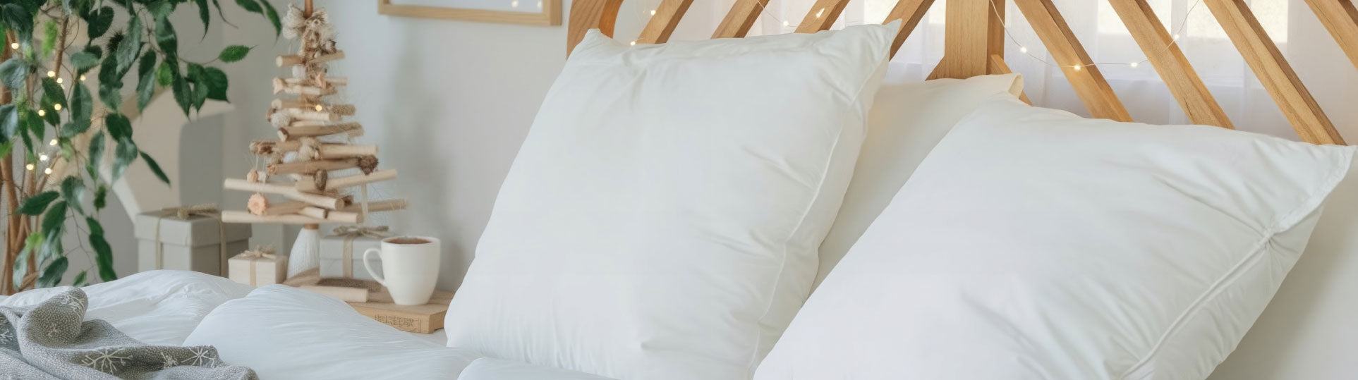 Oferta festiva: 2 almofadas grátis!