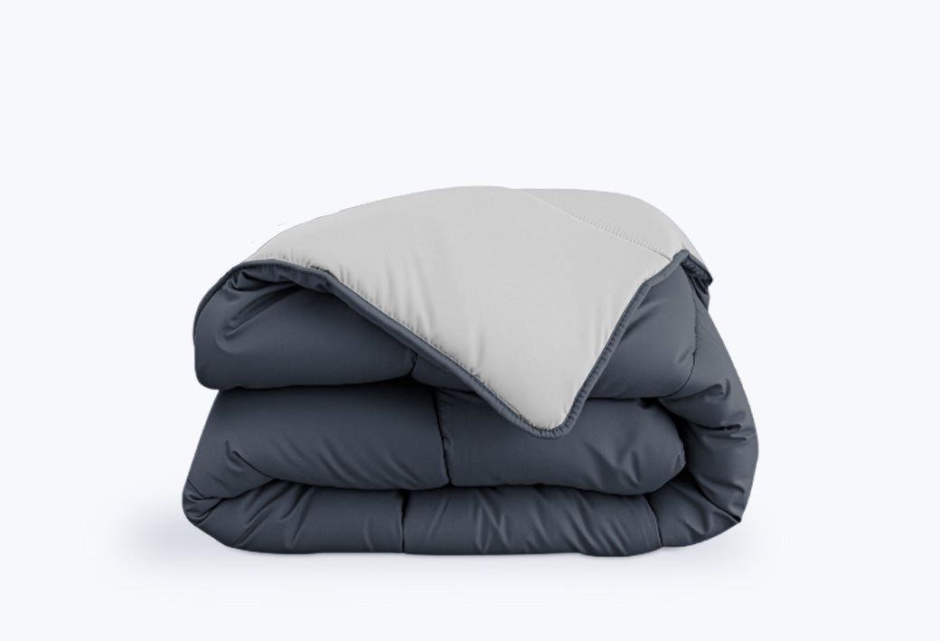 Edredão sem capa bicolor