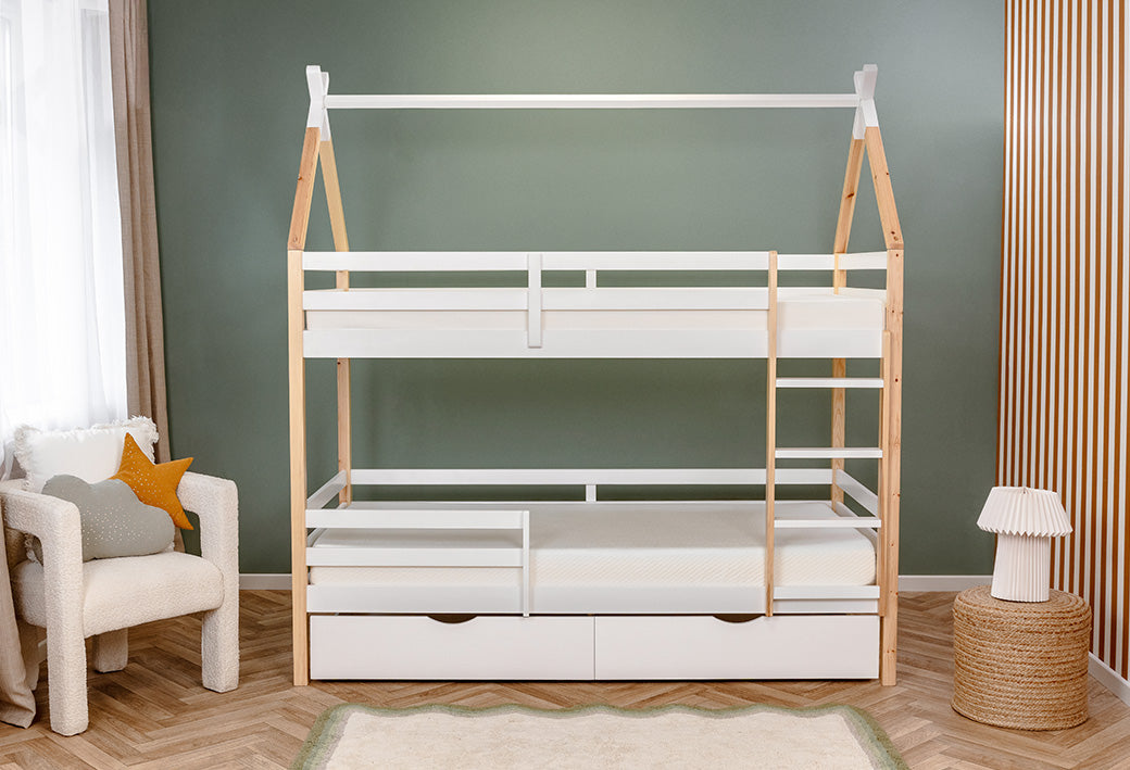 2 gavetas de arrumação