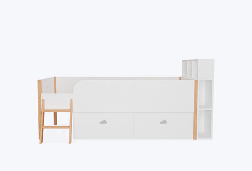 2 gavetas de arrumação, Com cabeceira