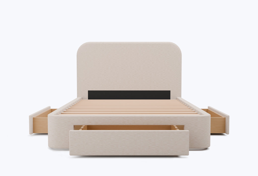 1 gaveta grande à frente e 2 laterais